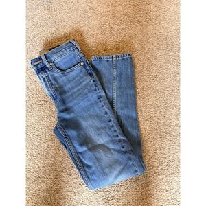 Everlane The Way-High Slim Organic Cotton Jeans Blue Medium‎ Wash 23 Regular